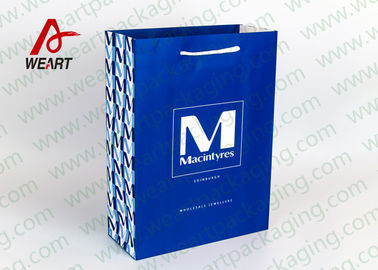 China Baumwolle/Band behandelten mittlere Weihnachtspapier-Geschenk-Taschen /Matte Lamiantion fournisseur