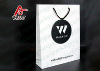 Fashion Designer Custom Merchandise Bags Kraft Paper Sacks PP Rope
