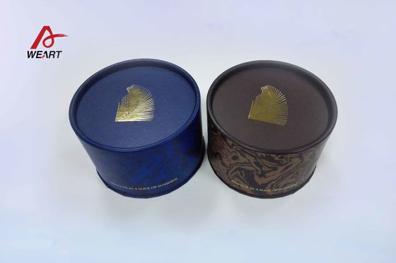 Kleine heiße stempelnde Schmuck-runde OberflächenGeschenkboxen für Ring-Paket, aufbereitet